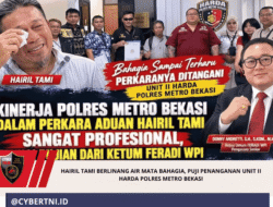 Hairil Tami Berlinang Air Mata Bahagia, Puji Penanganan Unit II Harda Polres Metro Bekasi