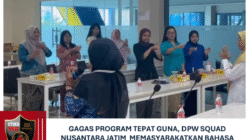 Gagas Program Tepat Guna, DPW Squad Nusantara Jatim Memasyarakatkan Bahasa Isyarat Sebagai Wujud Pelayanan Publik Inklusif