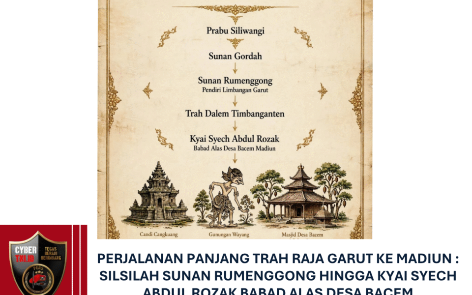 Perjalanan Panjang Trah Raja Garut ke Madiun: Silsilah Sunan Rumenggong hingga Kyai Syech Abdul Rozak Babad Alas Desa Bacem