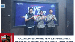 Polda Sumsel Dorong Penyelesaian Konflik Warga melalui FKPM, Mediasi Bukan untuk Semua Perkara