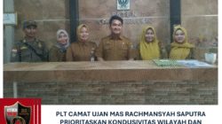 Plt Camat Ujan Mas Rachmansyah Saputra Prioritaskan Kondusivitas Wilayah dan Pencegahan DBD