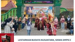 Lestarikan Budaya Nusantara, Siswa SMPN 2 Jombang Tampil Memukau dalam Pawai Budaya