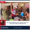 Satu Rasa Bersama Warga, Momen Hangat TNI Lepas Lelah Setelah Ngecor Jalan
