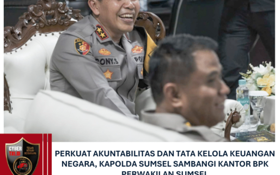 Perkuat Akuntabilitas dan Tata Kelola Keuangan Negara, Kapolda Sumsel Sambangi Kantor BPK Perwakilan Sumsel