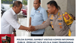 Polda Sumsel Sambut Visitasi Komisi Informasi Publik, Perkuat Tata Kelola yang Transparan dan Akuntabel