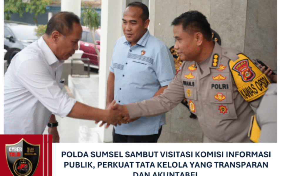 Polda Sumsel Sambut Visitasi Komisi Informasi Publik, Perkuat Tata Kelola yang Transparan dan Akuntabel