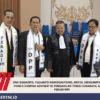 Dwi Siswanto, Yulianto Kiswocahyono, Arifin, Mendampingi Eko Ponco Sumpah Advokat di Pengadilan Tinggi Surabaya, melalui FERADI WPI