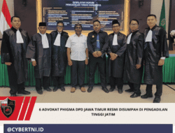 6 Advokat PHIGMA DPD Jawa Timur Resmi Disumpah di Pengadilan Tinggi Jatim