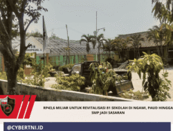 Rp43,6 Miliar untuk Revitalisasi 81 Sekolah di Ngawi, PAUD hingga SMP Jadi Sasaran