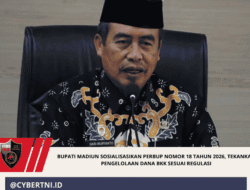 Bupati Madiun Sosialisasikan Perbup Nomor 18 Tahun 2026, Tekankan Pengelolaan Dana BKK Sesuai Regulasi