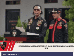 Ketum GRIB Jaya Hercules terseret kasus Suap di Lingkungan ATR / BPN