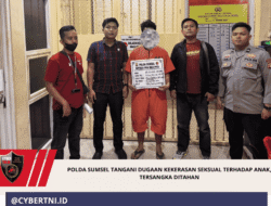 Polda Sumsel Tangani Dugaan Kekerasan Seksual terhadap Anak, Tersangka Ditahan