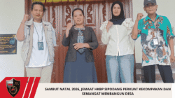 Sambut Natal 2026, Jemaat HKBP Sipodang Perkuat Kekompakan dan Semangat Membangun Desa
