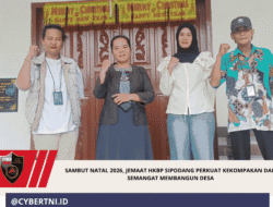 Sambut Natal 2026, Jemaat HKBP Sipodang Perkuat Kekompakan dan Semangat Membangun Desa