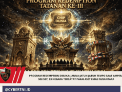 PROGRAM REDEMPTION DIBUKA: JANNA-JATUN JATUH TEMPO SAAT AMPERA 502-507, 83 NEGARA TERCATAT PAKAI ASET EMAS NUSANTARA