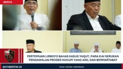 Pertemuan Lirboyo Bahas Kasus Yaqut, Para Kiai Serukan Pengawalan Proses Hukum Yang Adil Dan Bermartabat
