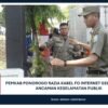Pemkab Ponorogo Razia Kabel FO Internet Gelantungan Ancaman Keselamatan Publik