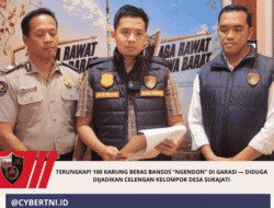Terungkap! 100 Karung Beras Bansos “Ngendon” di Garasi — Diduga Dijadikan Celengan Kelompok Desa Sukajati