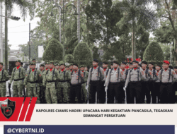 Kapolres Ciamis Hadiri Upacara Hari Kesaktian Pancasila, Tegaskan Semangat Persatuan