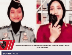 OMBUDSMAN BONGKAR RATU PUNGLI DI RUTAN PONDOK BAMBU: RP250 JUTA UNTUK HP