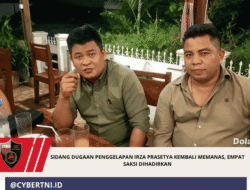 Sidang Dugaan Penggelapan Irza Prasetya Kembali Memanas, Empat Saksi Dihadirkan