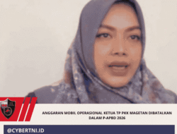 Anggaran Mobil Operasional Ketua TP PKK Magetan Dibatalkan dalam P-APBD 2026