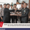Moment HUT TNI ke-81, Kapolres Jombang Beri Kejutan kepada Kodim 0814, Sat Radar 405 Ploso dan Subdenpom Jombang