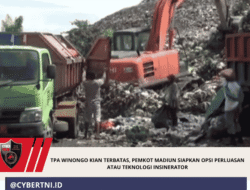 TPA Winongo Kian Terbatas, Pemkot Madiun Siapkan Opsi Perluasan atau Teknologi Insinerator