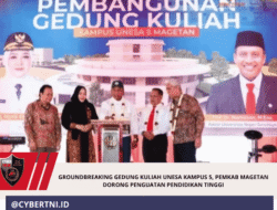Groundbreaking Gedung Kuliah UNESA Kampus 5, Pemkab Magetan Dorong Penguatan Pendidikan Tinggi
