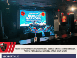 TIDAK CUKUP SEREMONI! WRC Birendra Dobrak Sinergi Lintas Lembaga, Perang Total Lawan Narkoba Harus Kerja Nyata