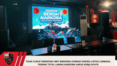 TIDAK CUKUP SEREMONI! WRC Birendra Dobrak Sinergi Lintas Lembaga, Perang Total Lawan Narkoba Harus Kerja Nyata