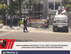Rakyat Jombang Menggugat PT JPN, Soroti Dugaan Pencemaran Lingkungan dan Pembatasan Peliputan Wartawan