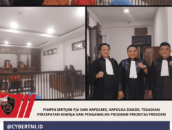 Pimpin Sertijab PJU dan Kapolres, Kapolda Sumsel Tegaskan Percepatan Kinerja dan Pengawalan Program Prioritas Presiden