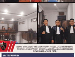 Sidang Keterangan terdakwa Dugaan Penggelapan Irza Prasetya, Terdakwa  Ungkap Takut Kehilangan Pekerjaan Uang BBM 540.000 Dialihkan ke Aplikasi Toto