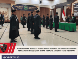 Penyumpahan Advokat FERADI WPI di Pengadilan Tinggi Surabaya & Pengadilan Tinggi Jawa Barat, Total 19 Advokat Yang Disumpah