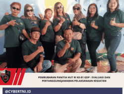 Pembubaran Panitia HUT RI ke-81 GDP : Evaluasi dan Pertanggungjawaban Pelaksanaan Kegiatan