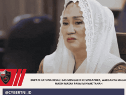 Bupati Natuna Kesal: Gas Mengalir ke Singapura, Warganya Malah Masih Masak Pakai Minyak Tanah