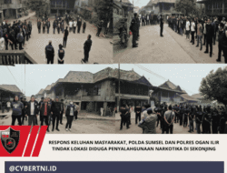 Respons Keluhan Masyarakat, Polda Sumsel dan Polres Ogan Ilir Tindak Lokasi Diduga Penyalahgunaan Narkotika di Sekonjing