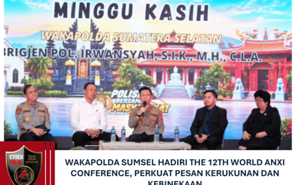 Wakapolda Sumsel Hadiri The 12th World Anxi Conference, Perkuat Pesan Kerukunan dan Kebinekaan