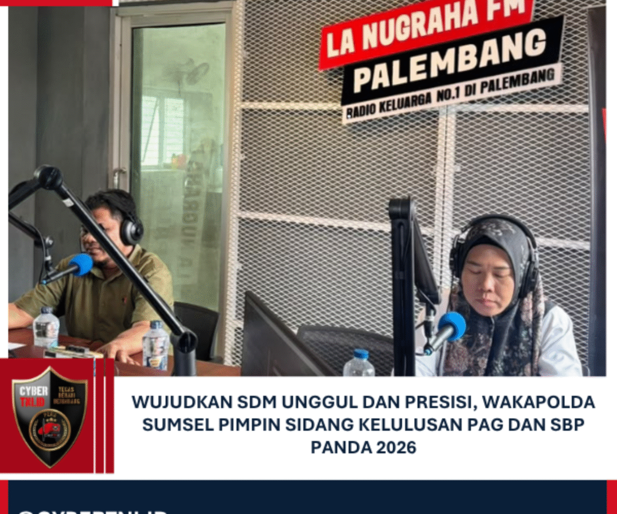 Wujudkan SDM Unggul dan Presisi, Wakapolda Sumsel Pimpin Sidang Kelulusan PAG dan SBP Panda 2026