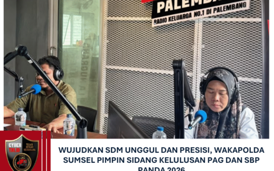Wujudkan SDM Unggul dan Presisi, Wakapolda Sumsel Pimpin Sidang Kelulusan PAG dan SBP Panda 2026