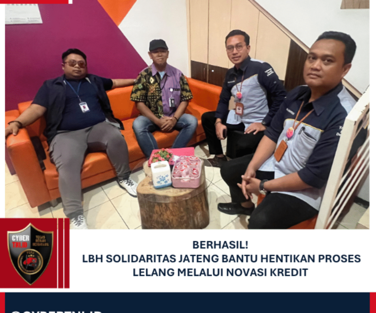 BERHASIL! LBH SOLIDARITAS JATENG BANTU HENTIKAN PROSES LELANG MELALUI NOVASI KREDIT