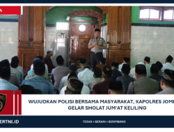 Wujudkan Polisi Bersama Masyarakat, Kapolres Jombang Gelar Sholat Jumat Keliling