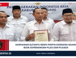 Darmawan Sutanto Resmi Pimpin Gerindra Ngawi, Bidik Kemenangan Pileg dan Pilkada